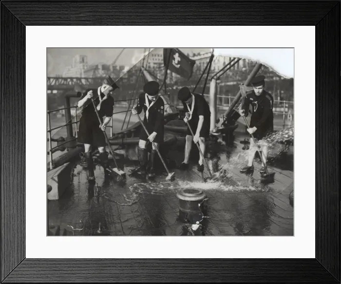 Framed Print : Scouts during Wartime Framed Print : Scouts during Wartime