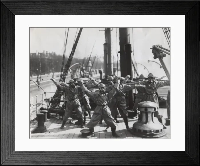 Framed Print : Scouts during Wartime Framed Print : Scouts during Wartime
