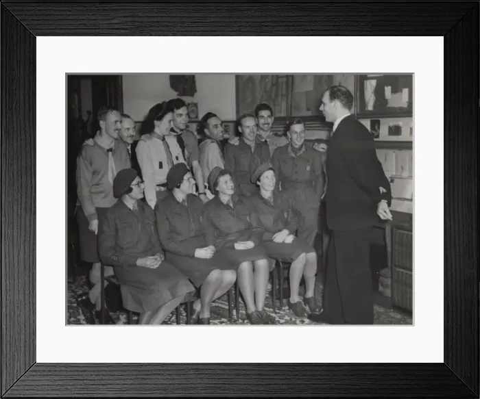 Framed Print : Scouts during Wartime Framed Print : Scouts during Wartime