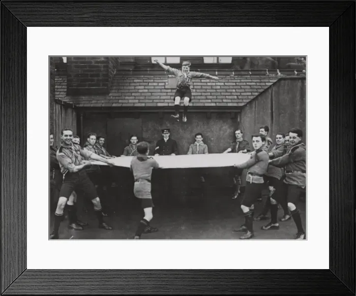 Framed Print : Scouts during Wartime Framed Print : Scouts during Wartime