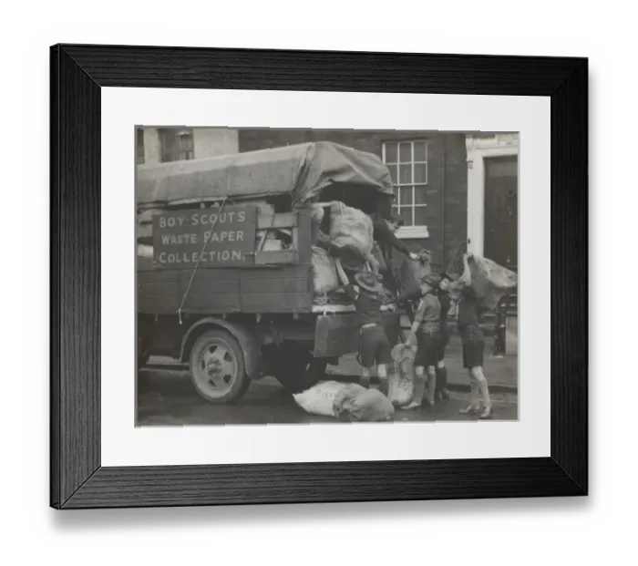 Framed Print : Scouts during Wartime Framed Print : Scouts during Wartime