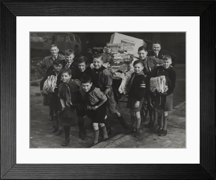 Framed Print : Scouts during Wartime Framed Print : Scouts during Wartime