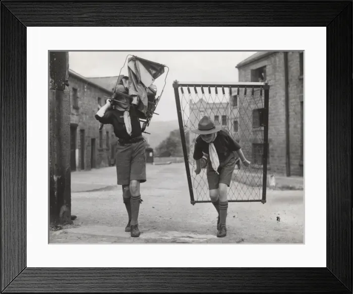 Framed Print : Scouts during Wartime Framed Print : Scouts during Wartime
