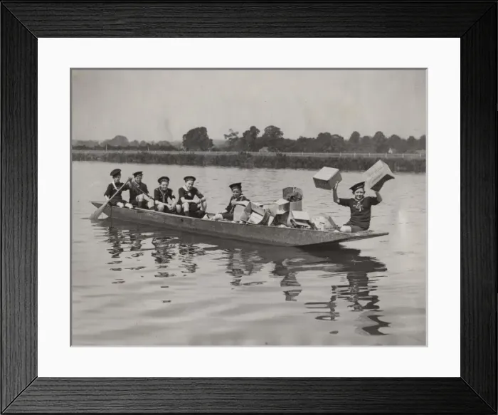 Framed Print : Scouts during Wartime