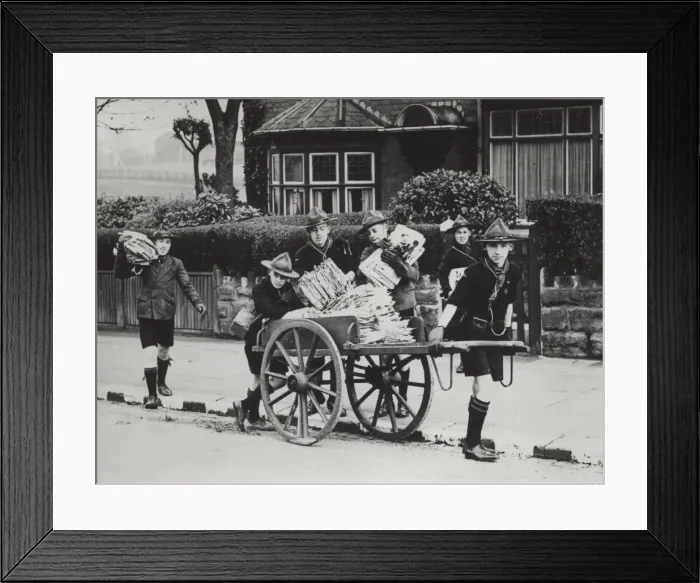 Framed Print : Scouts during Wartime Framed Print : Scouts during Wartime