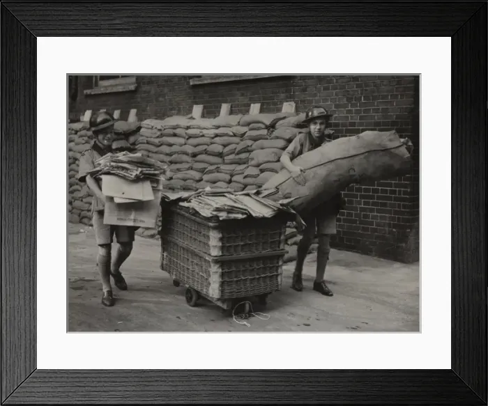 Framed Print : Scouts during Wartime Framed Print : Scouts during Wartime