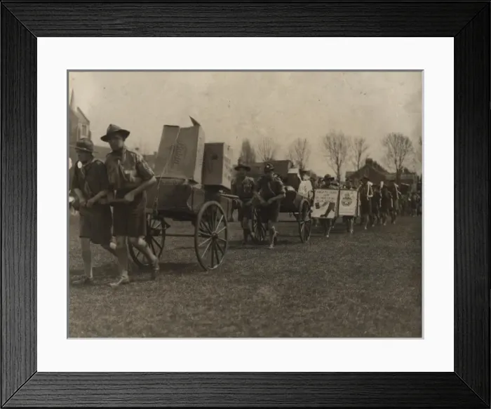 Framed Print : Scouts during Wartime Framed Print : Scouts during Wartime