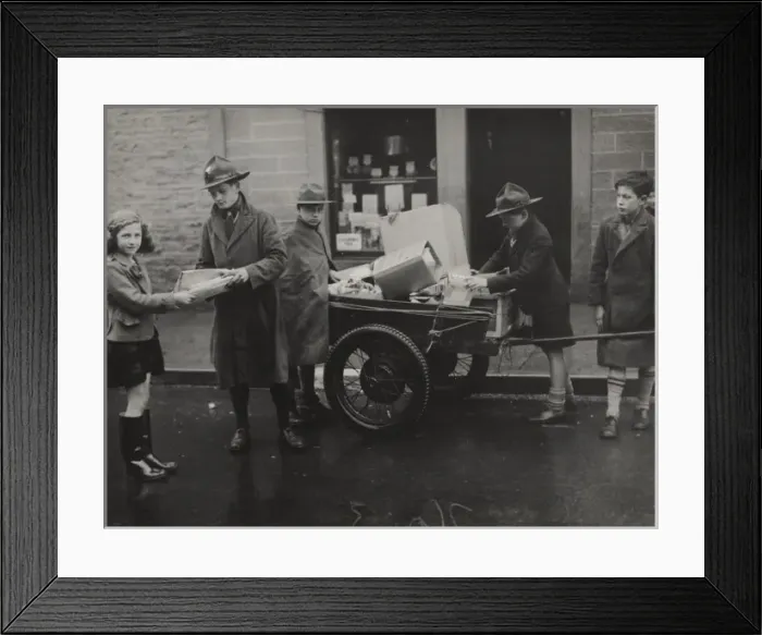 Framed Print : Scouts during Wartime Framed Print : Scouts during Wartime