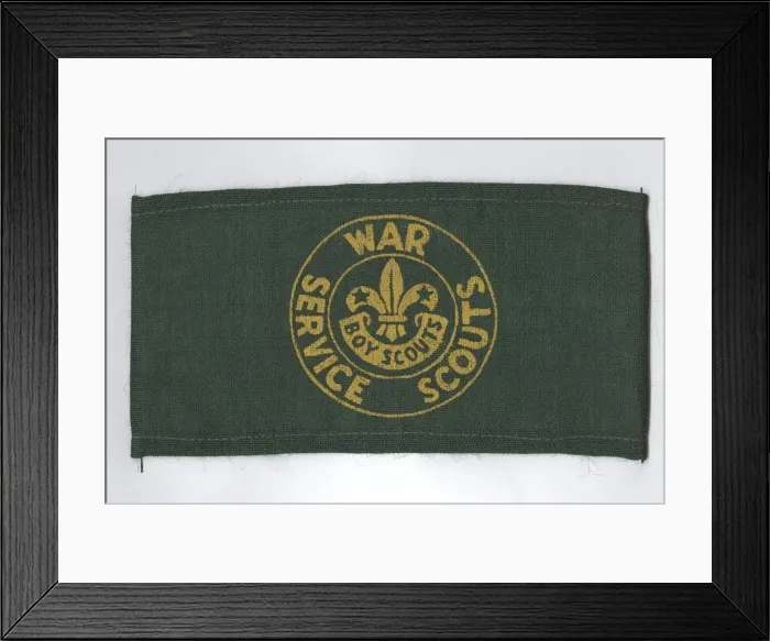 Framed Print : Scouts during Wartime Framed Print : Scouts during Wartime