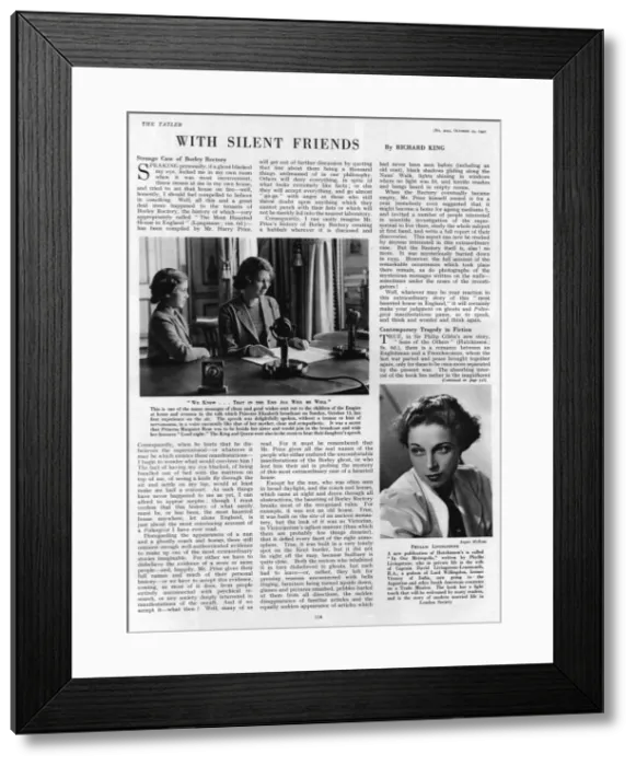 Framed Print : Princess Elizabeths first radio broadcast Framed Print : Princess Elizabeths first radio broadcast