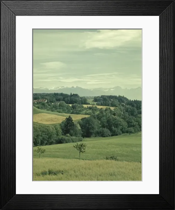 Framed Print : Le Mont - Switzerland Framed Print : Le Mont - Switzerland