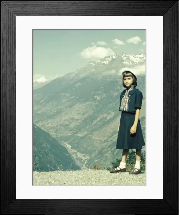 Framed Print : Route des Alpes - France Framed Print : Route des Alpes - France