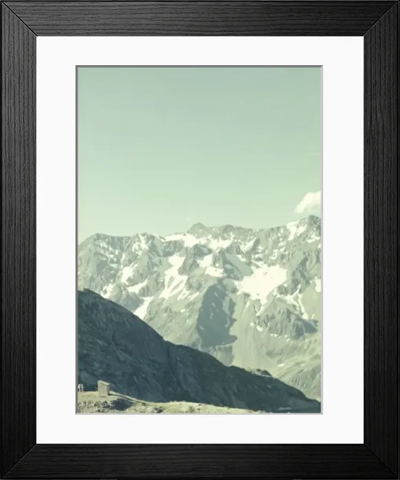 Framed Print : Route des Alpes - France Framed Print : Route des Alpes - France