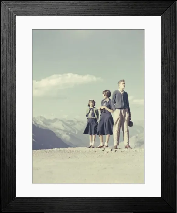 Framed Print : Route des Alpes - France Framed Print : Route des Alpes - France