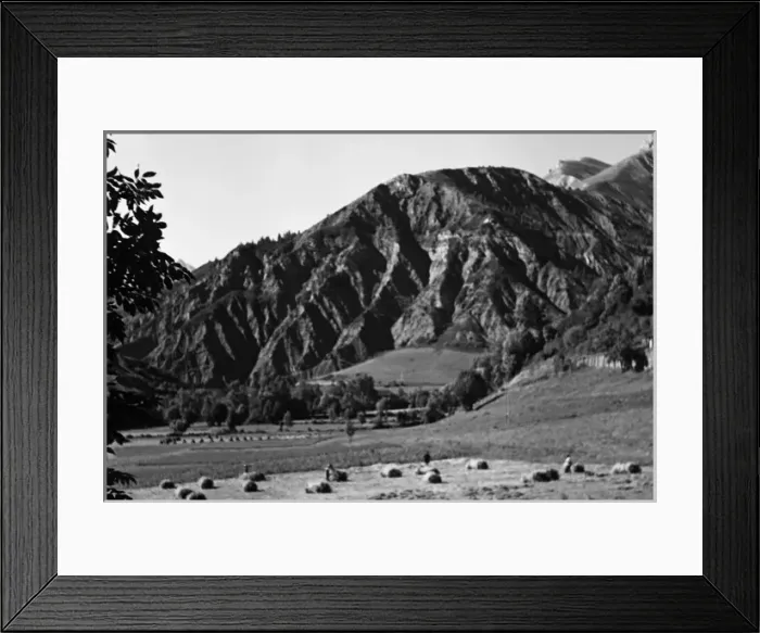 Framed Print : Allos - France Framed Print : Allos - France