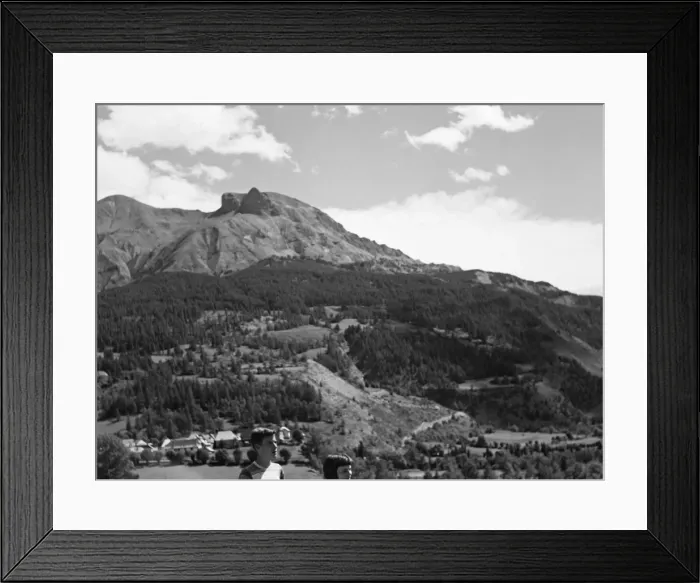 Framed Print : Allos - France Framed Print : Allos - France