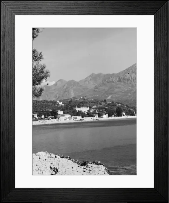 Framed Print : Carnoles - Cap Martin - France Framed Print : Carnoles - Cap Martin - France