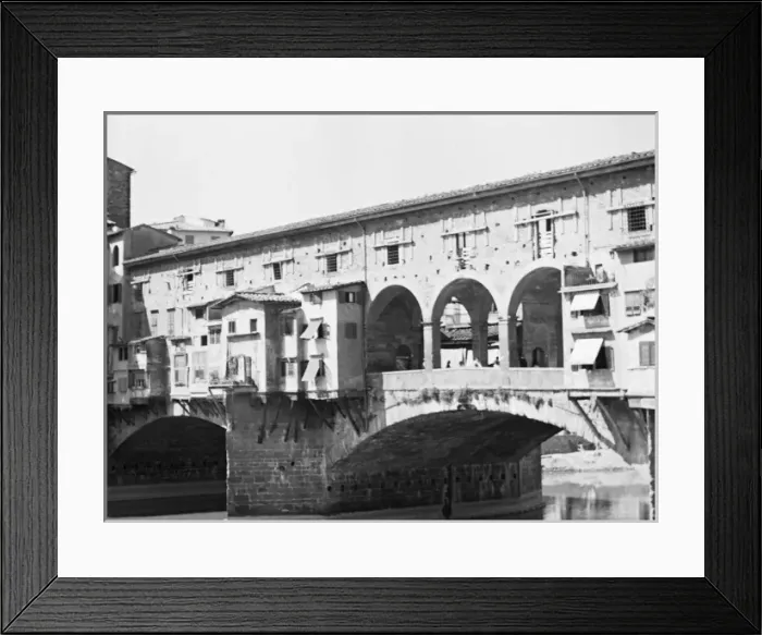 Framed Print : Florence - Ponte Vecchio - Italy Framed Print : Florence - Ponte Vecchio - Italy