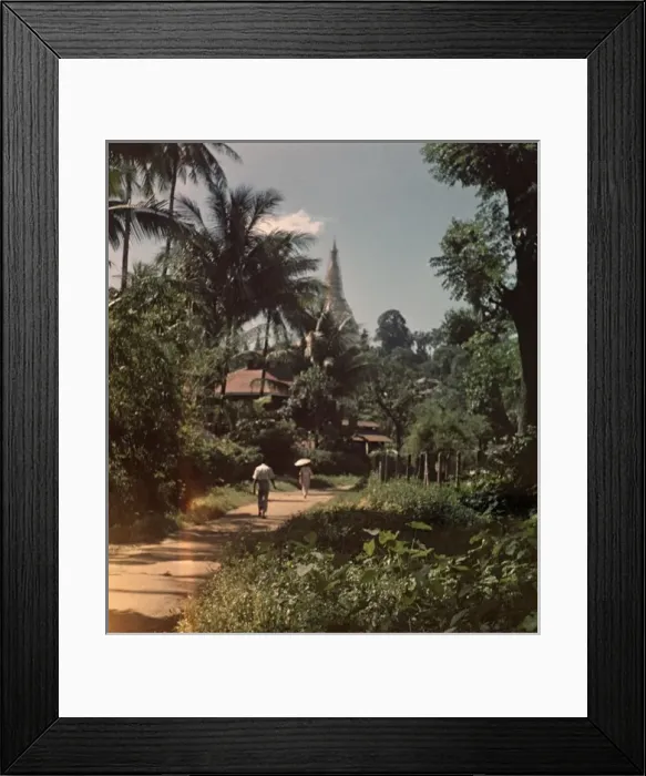 Framed Print : Shwedagon Pagoda - Rangoon Framed Print : Shwedagon Pagoda - Rangoon