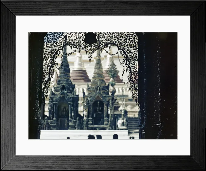 Framed Print : Shwedagon Pagoda - Rangoon Framed Print : Shwedagon Pagoda - Rangoon