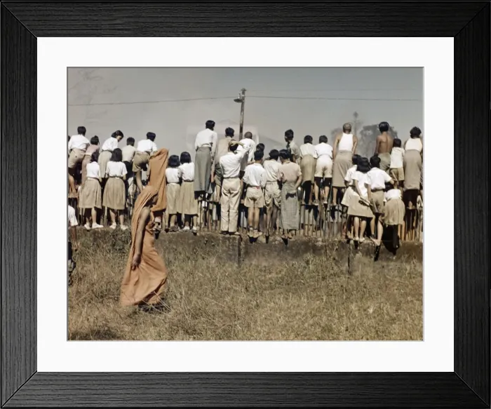 Framed Print : Kemmendine - basha fire - Rangoon Framed Print : Kemmendine - basha fire - Rangoon