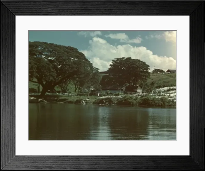 Framed Print : Dhobi area - Rangoon Framed Print : Dhobi area - Rangoon