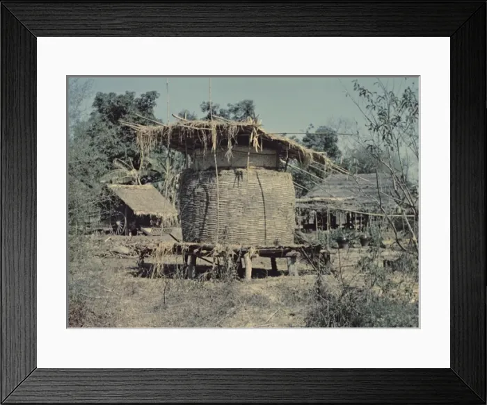 Framed Print : Rice - granary - Rangoon Framed Print : Rice - granary - Rangoon