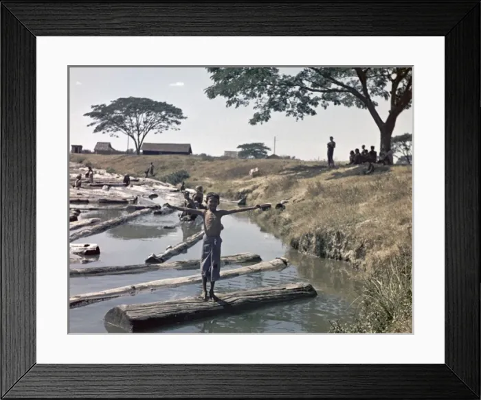 Framed Print : Irawaddy River - Rangoon Framed Print : Irawaddy River - Rangoon