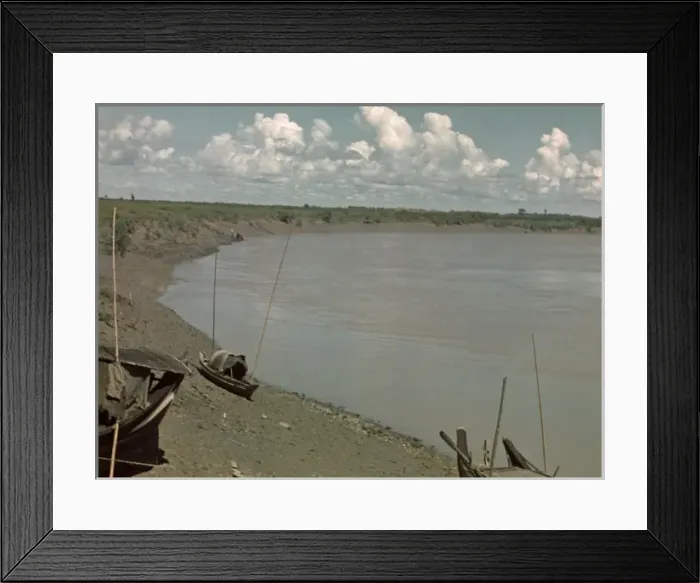 Framed Print : Pazundaung Creek - Rangoon Framed Print : Pazundaung Creek - Rangoon