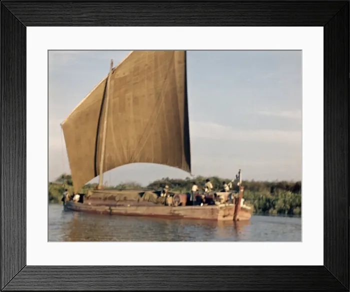 Framed Print : Twante Canal - Rangoon Framed Print : Twante Canal - Rangoon