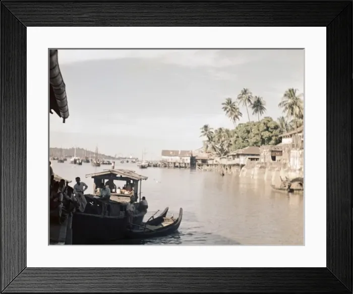 Framed Print : town view - Moulmein Framed Print : town view - Moulmein