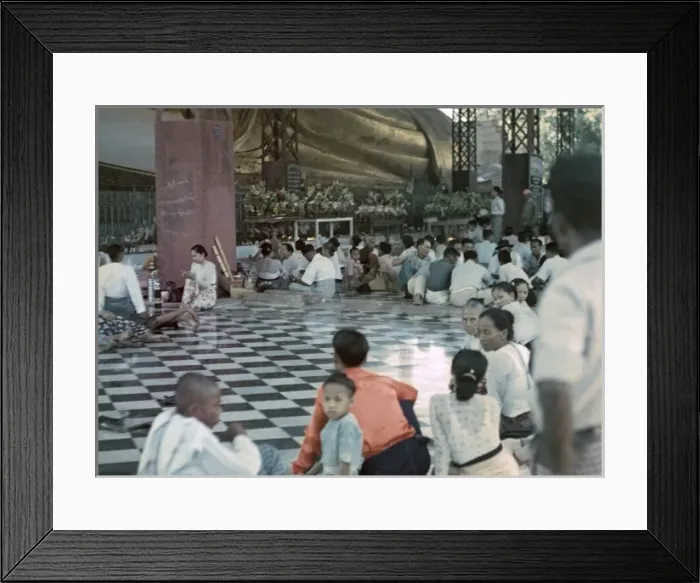 Framed Print : Buddha - Pegu Framed Print : Buddha - Pegu