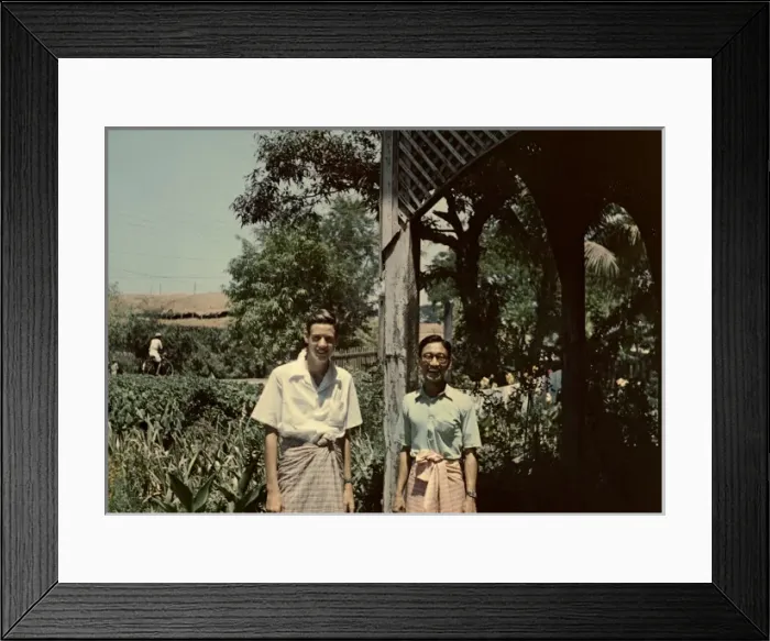 Framed Print : Doug with U Win Pe - Pegu Framed Print : Doug with U Win Pe - Pegu