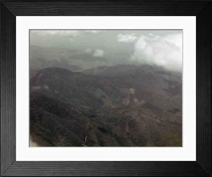 Framed Print : Jungles en route to Kalaw - Central Burma Framed Print : Jungles en route to Kalaw - Central Burma