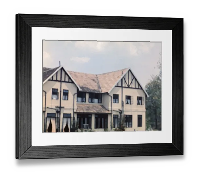 Framed Print : The Kalaw Hotel - Kalaw