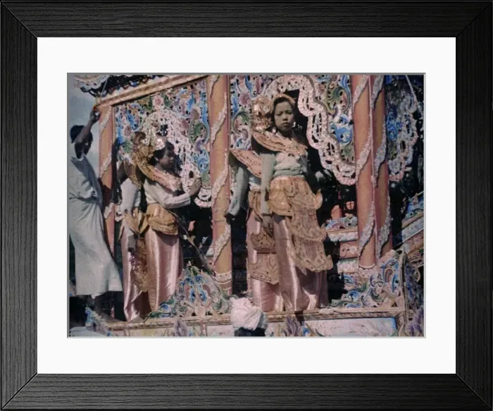 Framed Print : Pwe procession - Kalaw Framed Print : Pwe procession - Kalaw