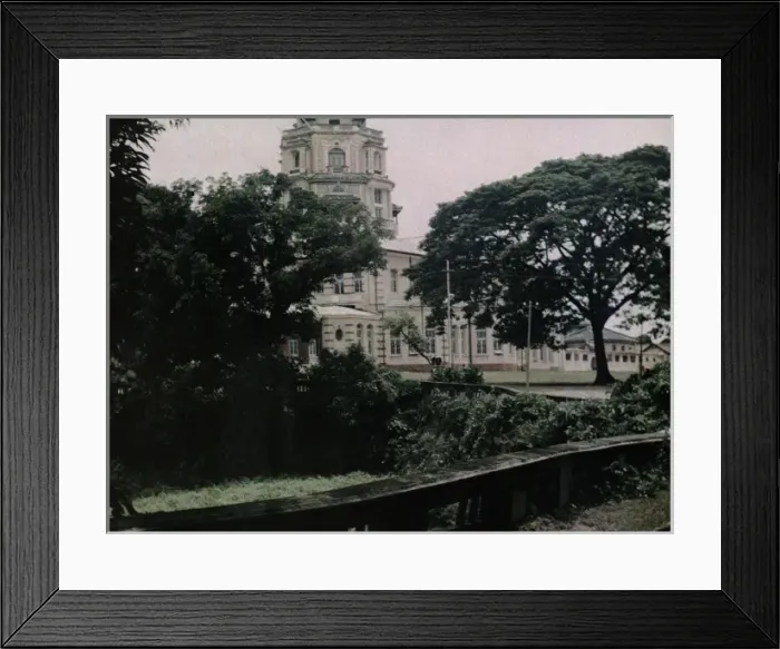 Framed Print : Kambawza Palace - Rangoon Framed Print : Kambawza Palace - Rangoon