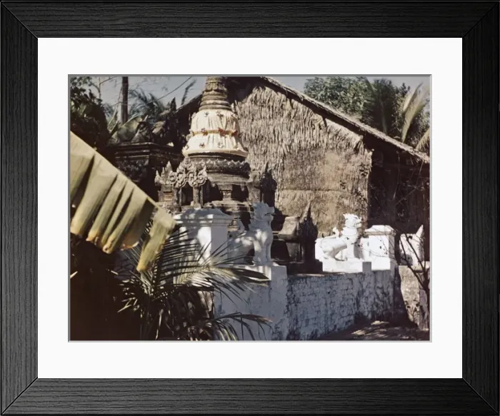 Framed Print : wayside pagoda - Rangoon Framed Print : wayside pagoda - Rangoon