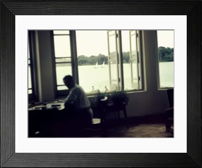 Framed Print : Inya Lake House - Rangoon Framed Print : Inya Lake House - Rangoon