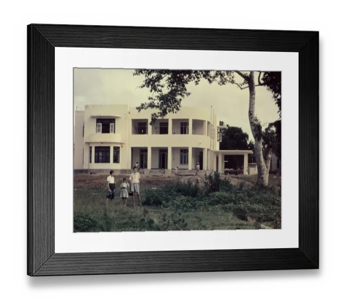 Framed Print : Inya Lake House - Rangoon Framed Print : Inya Lake House - Rangoon
