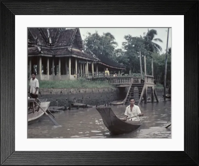 Framed Print : Klong - Thailand
