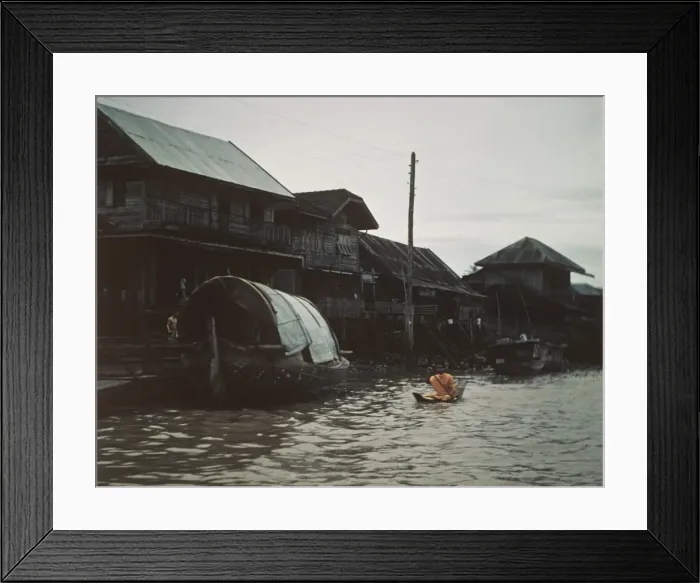 Framed Print : Klong - Thailand Framed Print : Klong - Thailand