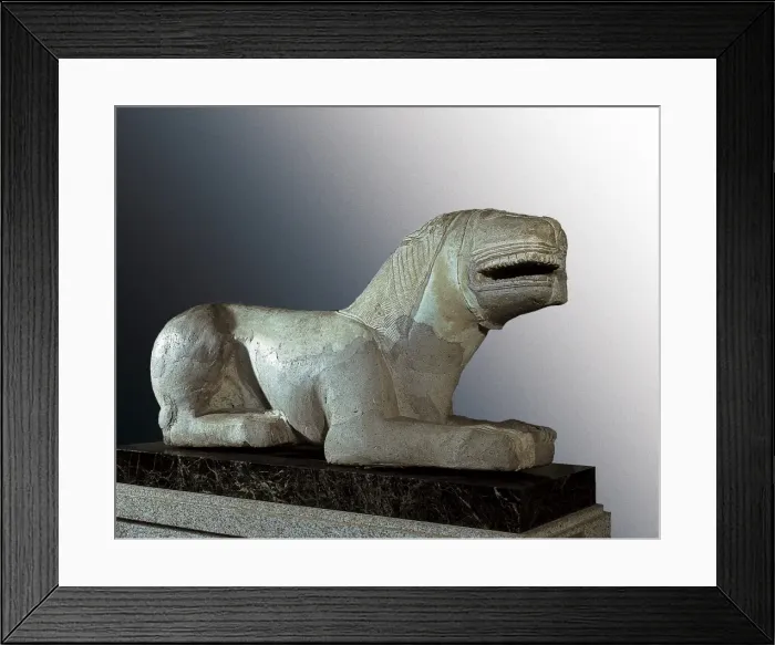 Framed Print : The Lion of Baena Framed Print : The Lion of Baena