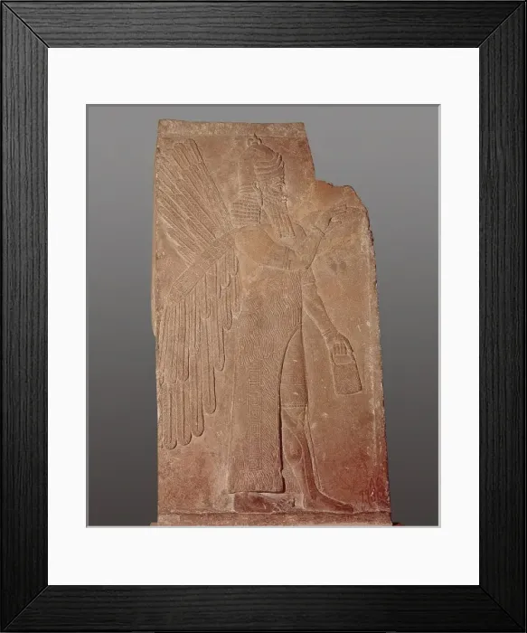 Framed Print : Winged Genie. Protective Genie Framed Print : Winged Genie. Protective Genie