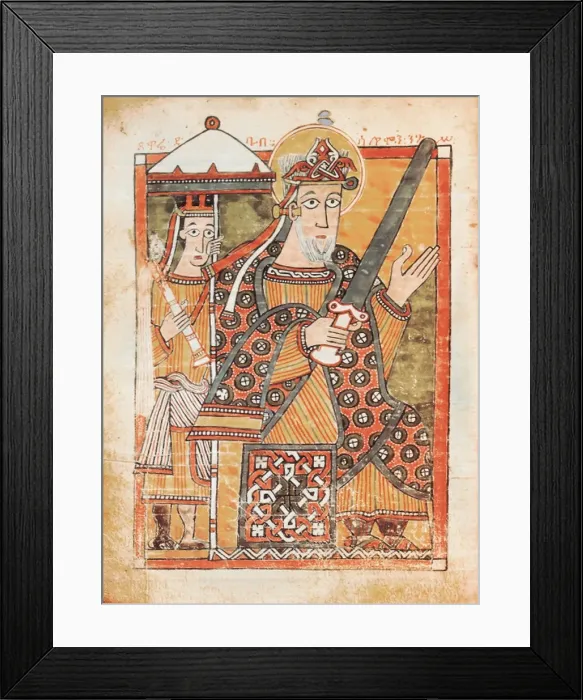 Framed Print : Portrait of Solomon. Picture Framed Print : Portrait of Solomon. Picture