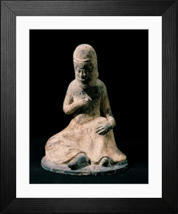 Framed Print : Lady in Trip Dress Framed Print : Lady in Trip Dress