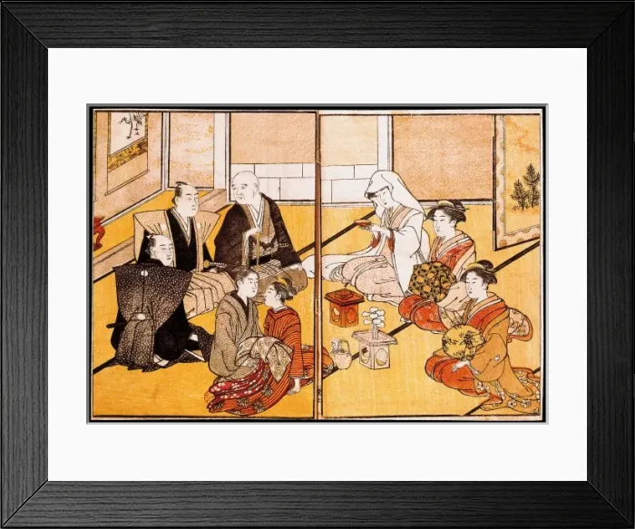 Framed Print : Wedding of a Young Woman Framed Print : Wedding of a Young Woman