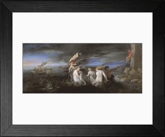 Framed Print : Hero and Leander Framed Print : Hero and Leander
