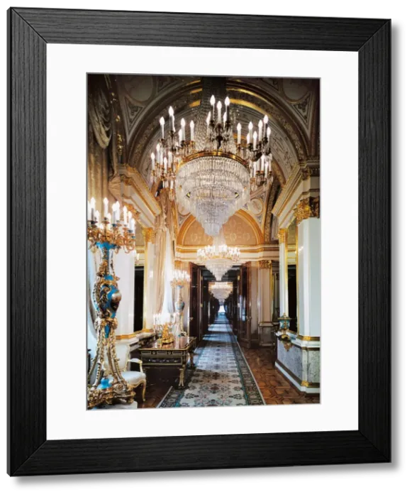 Framed Print : Corridor of the Tsars chambers in the Terem Palace Framed Print : Corridor of the Tsars chambers in the Terem Palace