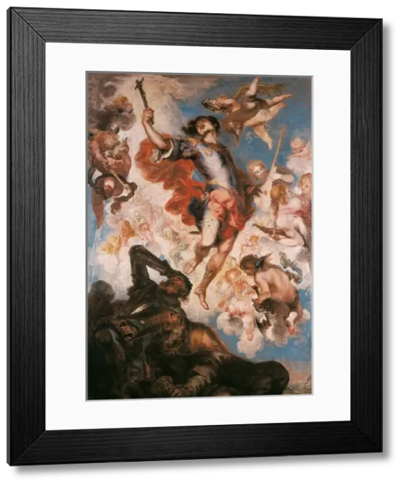 Framed Print : The Triumph of St. Hermengild Framed Print : The Triumph of St. Hermengild